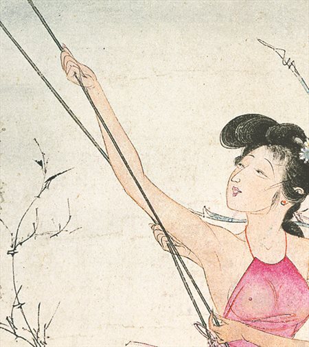 上虞-胡也佛的仕女画和最知名的金瓶梅秘戏图